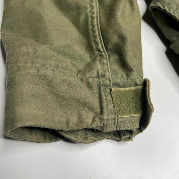 Vintage 80s U.S. Army M-65 Field Jacket Small Regular OG-107 Scovill Zipper - Picture 10 of 10